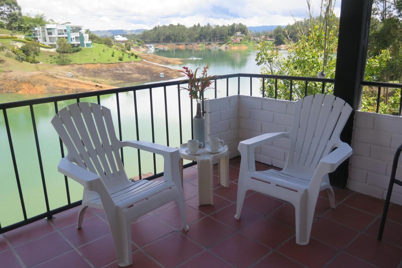 Ecolodge Bahia del Peñón Guatapé Exterior foto