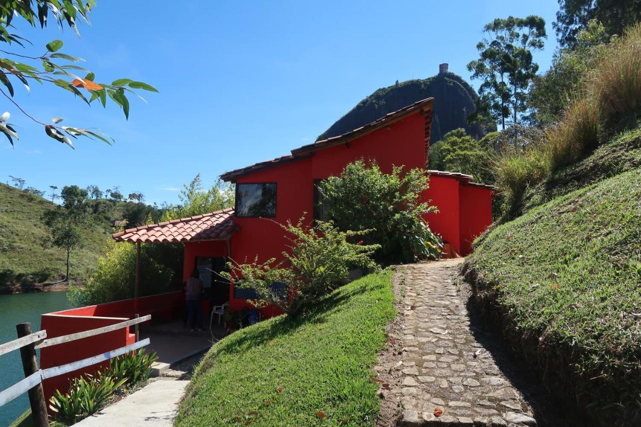 Ecolodge Bahia del Peñón Guatapé Exterior foto